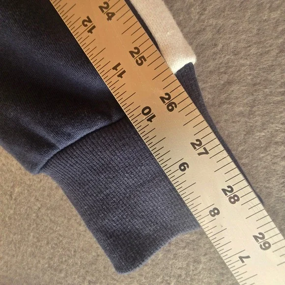 Sergio Tacchini Mens XXL Navy Blue Full Zip Sweatshirt French Terry Sportswear - Picture 12 of 16